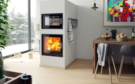 Kamineinsätze Austroflamm Backfach