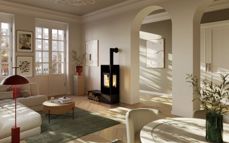 Heizkamine Rika Connect Wood 3S