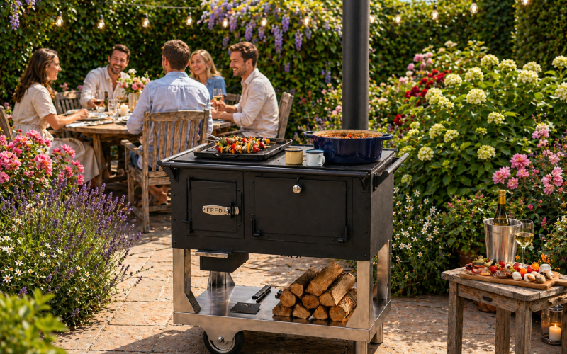 Outdoor-Kochen Gartenherd Fred