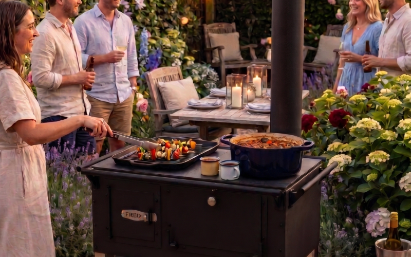 Outdoor-Kochen Gartenherd Fred