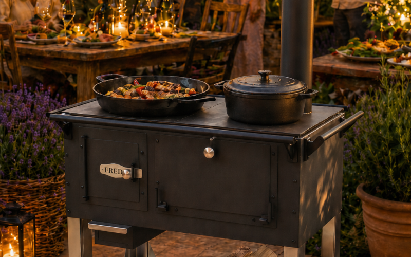 Outdoor-Kochen Gartenherd Fred