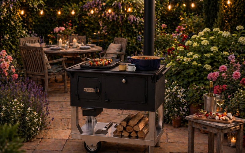 Outdoor-Kochen Gartenherd Fred