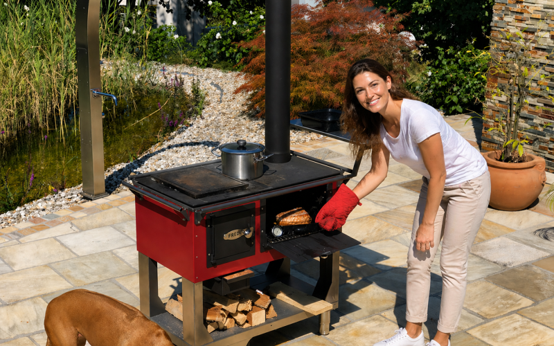 Outdoor-Kochen Gartenherd Fred