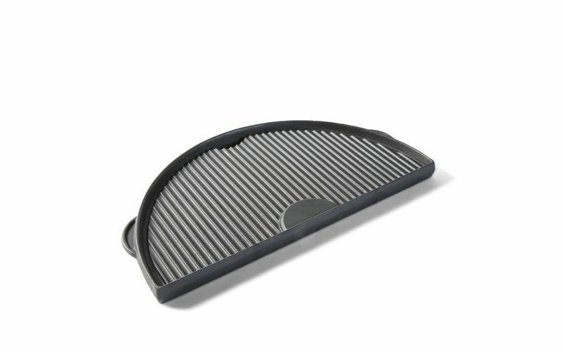Zubehör Big Green Egg Halbe Grillplatte aus Gusseisen