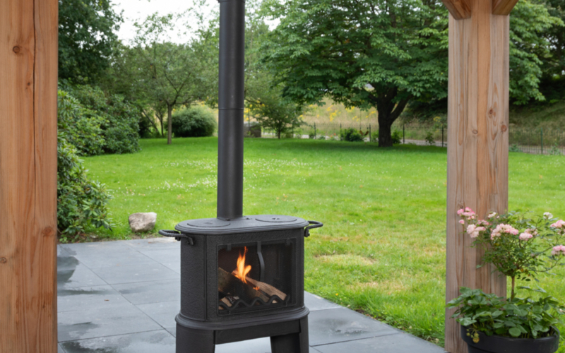 Outdoor-Heizen Globe Fire Vulture