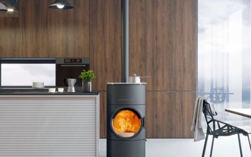 Kaminöfen Austroflamm Clou compact Cook