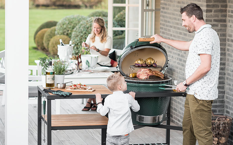 Zubehör Big Green Egg Modulare EGG-Arbeitsfläche