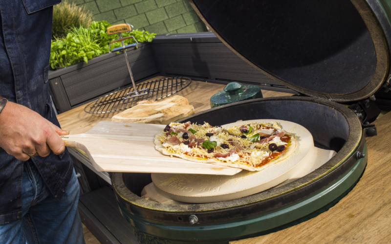 Zubehör Big Green Egg Pizzaschneider kompakt
