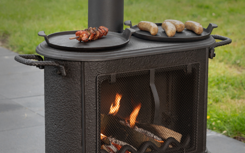 Outdoor-Heizen Globe Fire Vulture