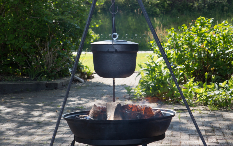 Outdoor-Kochen Globe Fire Edna